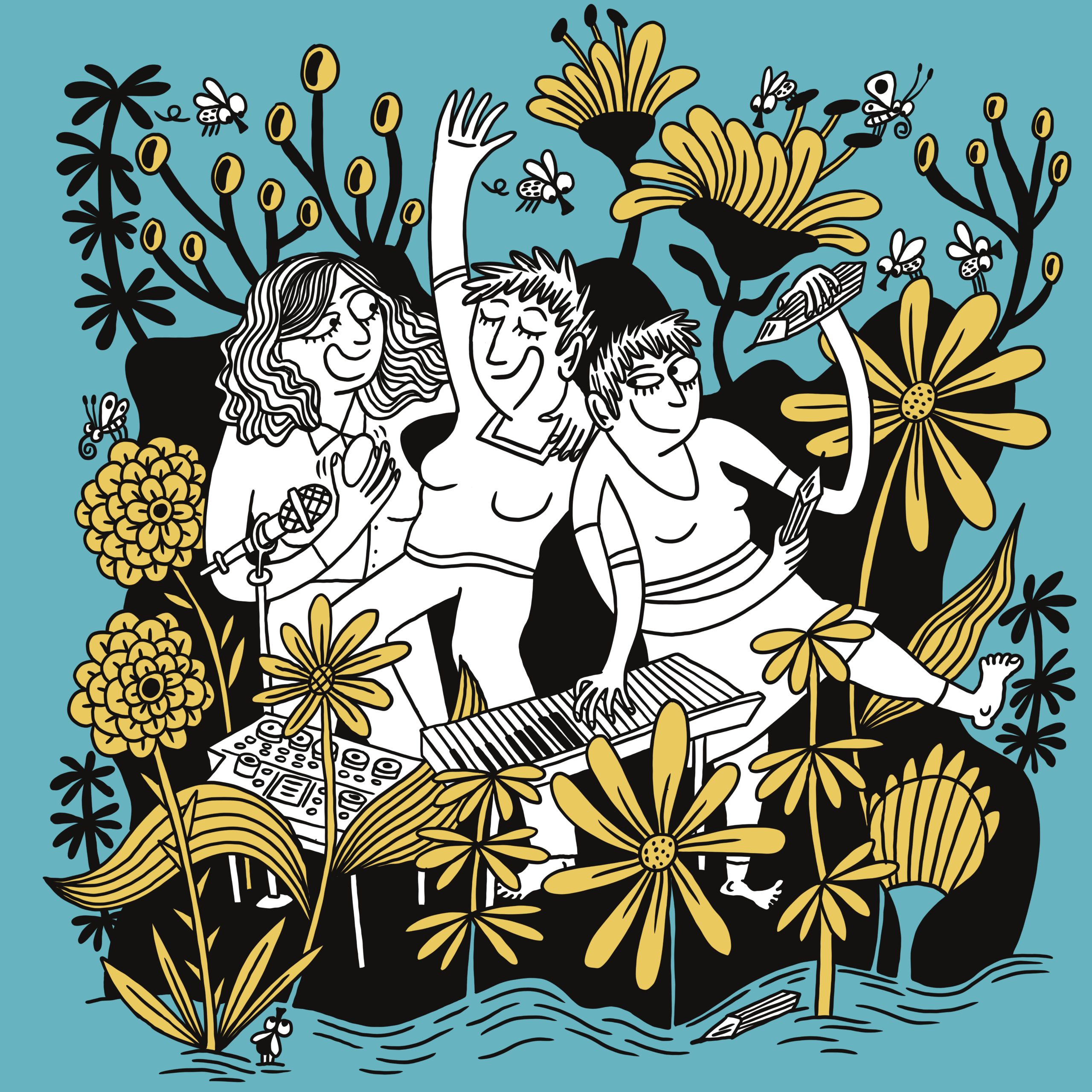 Le concert dessiné des sœurs Barman
